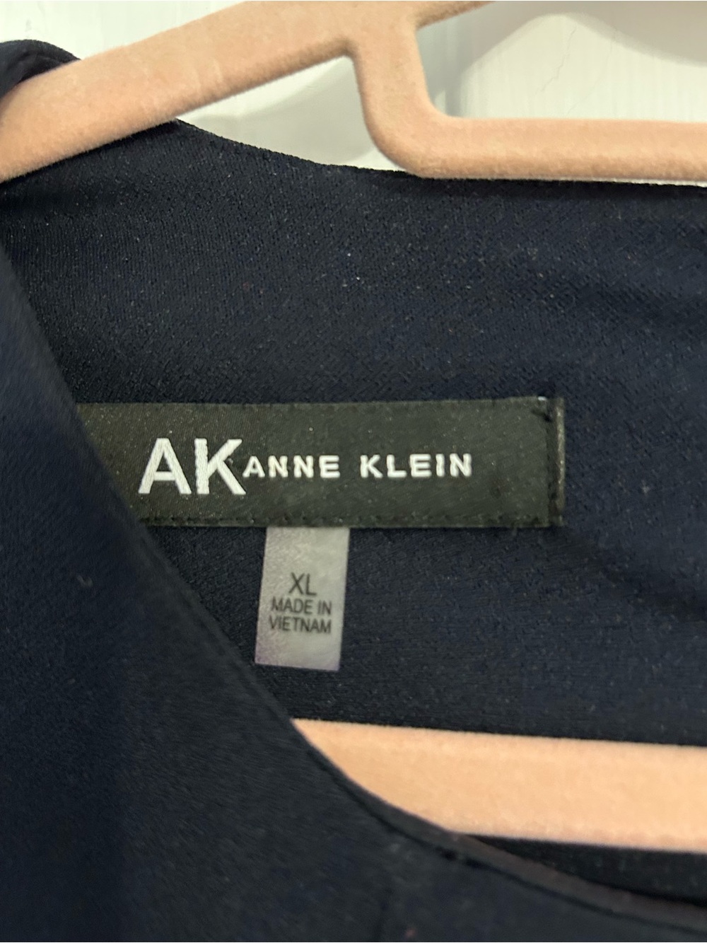 Anne Klein Black and White Midi A-Line Dress - Picture 2 of 5
